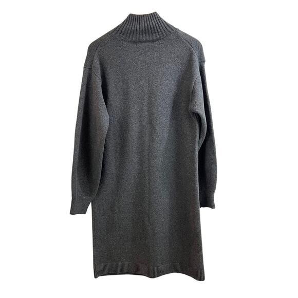 Banana Republic Factory Knee Length Sweater Dress Gray Size Small NEW - Picture 6 of 12